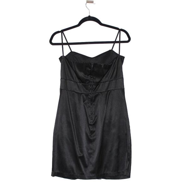 Black Jeweled Mini Dress with Pockets Junior's 7 - Picture 5 of 5